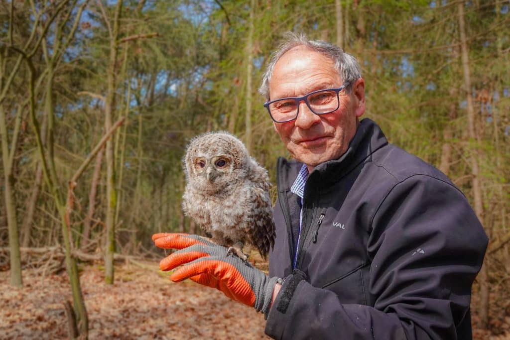 vrijwilliger geert bij proteion hornerheide
